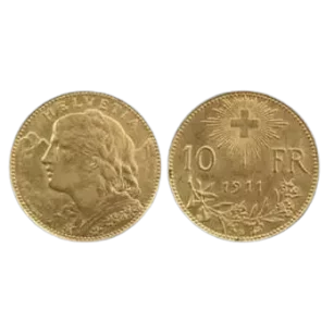 10 Francs Vreneli