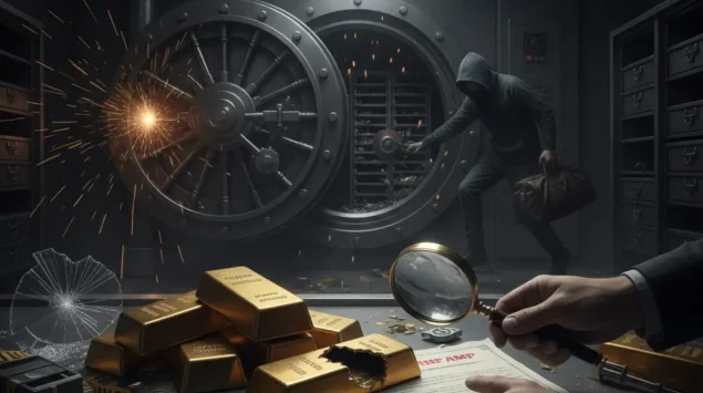 Cas très médiatisés de vols et de contrefaçons de lingots d’or