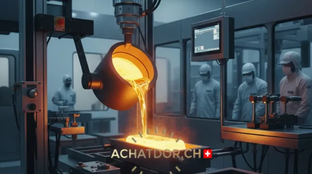 Rôle des raffineries suisses dans la formation de la confiance sur le marché mondial des lingots d’or