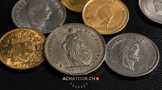 Pourquoi les monnaies suisses s&eacute;duisent les collectionneurs